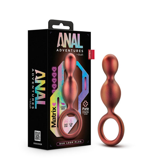 Copper Anal Plug – Matrix Duo Loop
