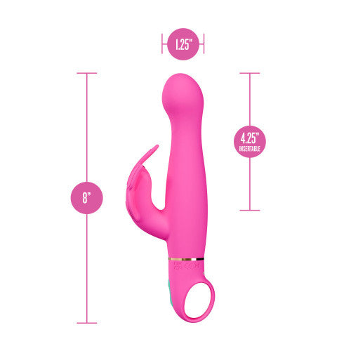Aria Naughty AF 2.0 – Plum Rechargeable Vibrator with Deep, Rumbly Vibrations and Sleek Design