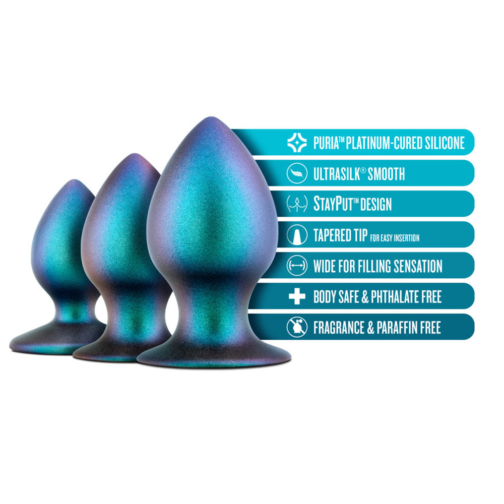 Anal Adventures Matrix Metaverse Plug Kit Dark Millenia