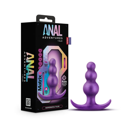 Anal Adventures Matrix Supernova Plug Galactic Purple
