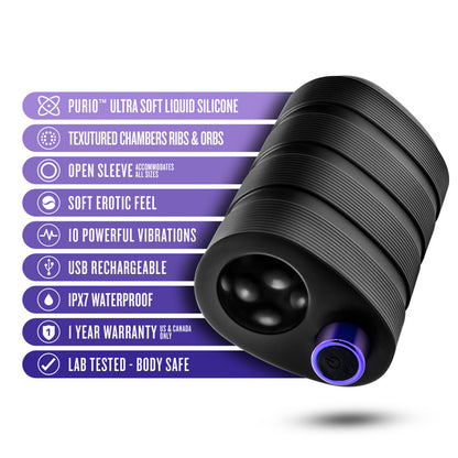 M Elite Platinum Strok Black