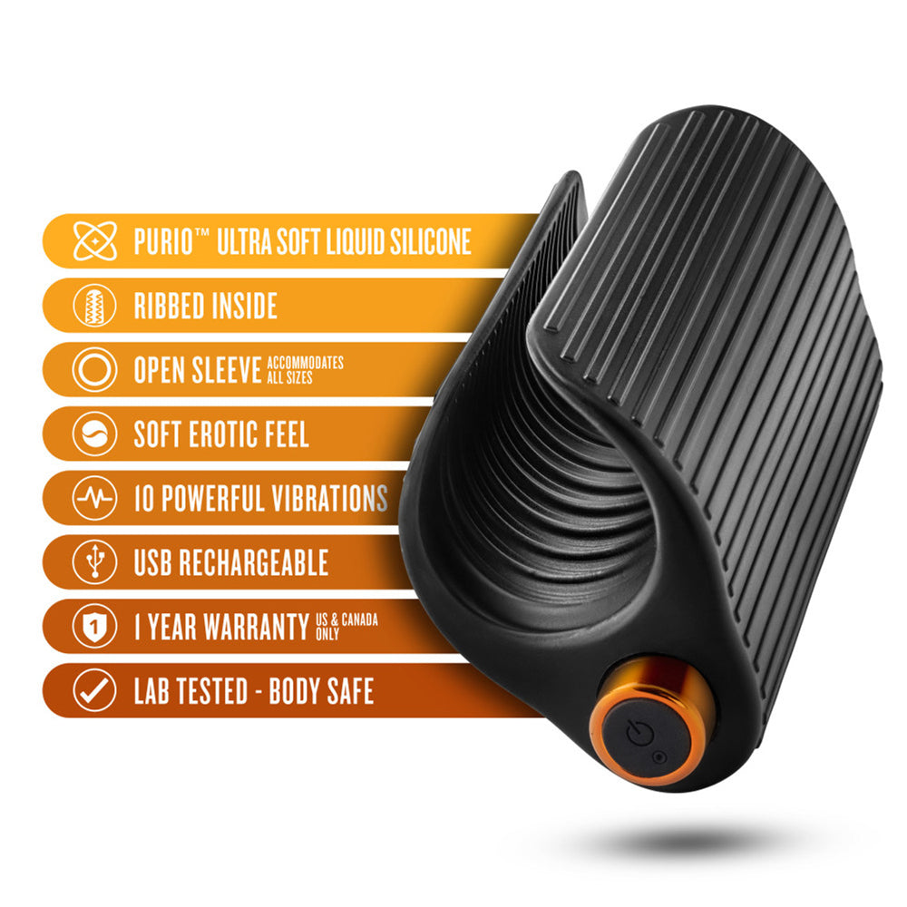 M Elite Platinum Wrapt Black