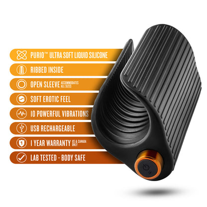 M Elite Platinum Wrapt Black