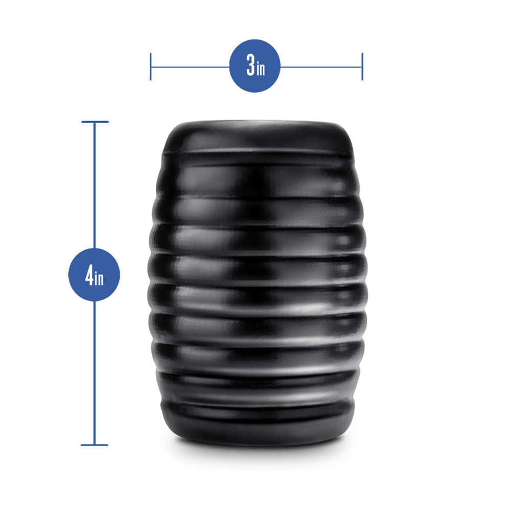 Rize Grasp Self-Lubricating Stroker – Black – Male Masturbator