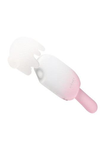 Bite Me Sucking, Tapping & Vibrating Silicone Rechargeable Cream Pop Stimulator
