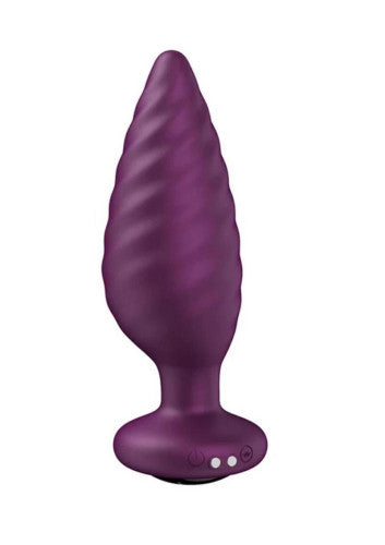 Noah App-Controlled Rotating Silicone Butt Plug