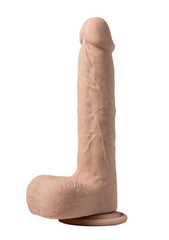 Luis App-Controlled Thrusting Silicone Dildo with Clit Licker 8.5 In
