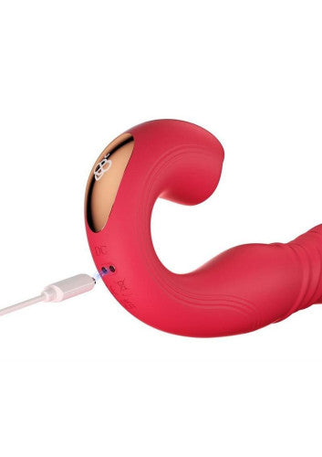 Joi Thrust 2 App-Controlled Thrusting G-Spot Vibrator & Clit Licker