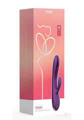 Terri App-Controlled Kinky Finger Tapping Rabbit Vibrator - Precision Stimulation & Hands-Free Control