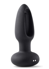 Snuggy Tapping Rechargeable Silicone Prostate Massager - Butt Plug & Anal Vibrator for Targeted Stimulation