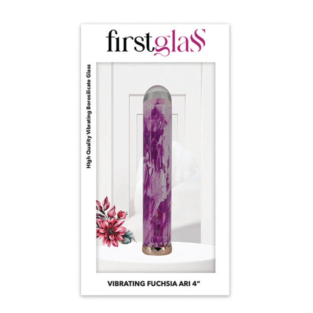 First Glass Vibe Ari 4.5" Fuchsia