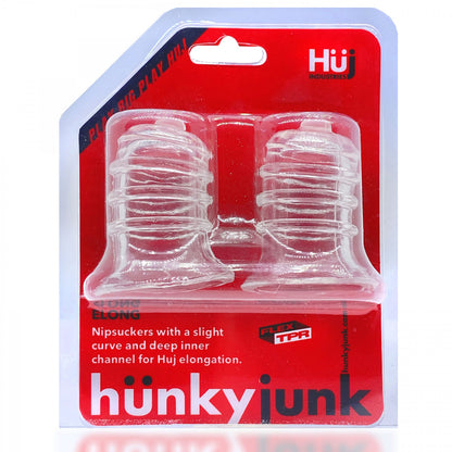 Elong Wide-Base Clear Nipple Sucker