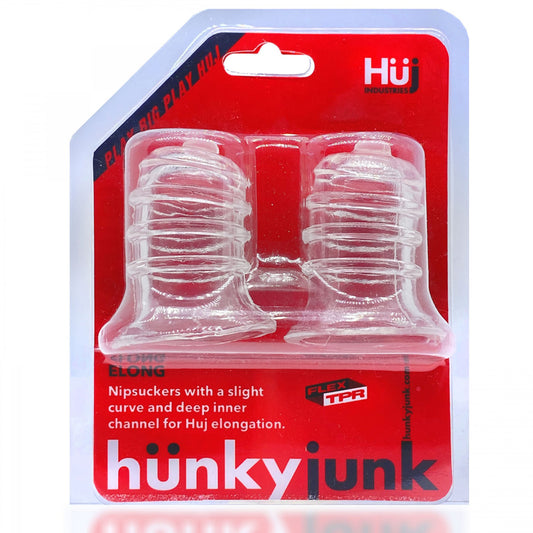 Elong Wide-Base Clear Nipple Sucker