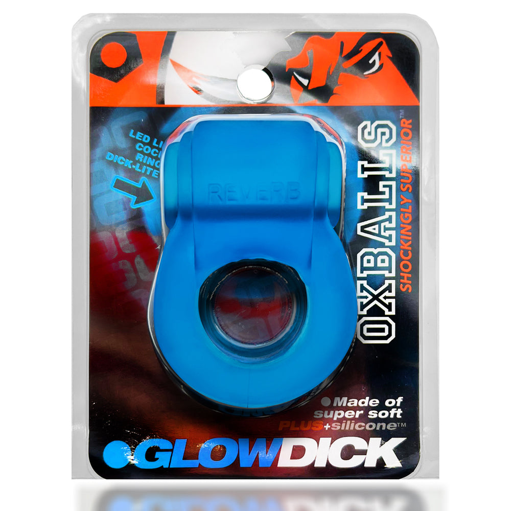 Glowdick LED Cock Ring - Blue Ice