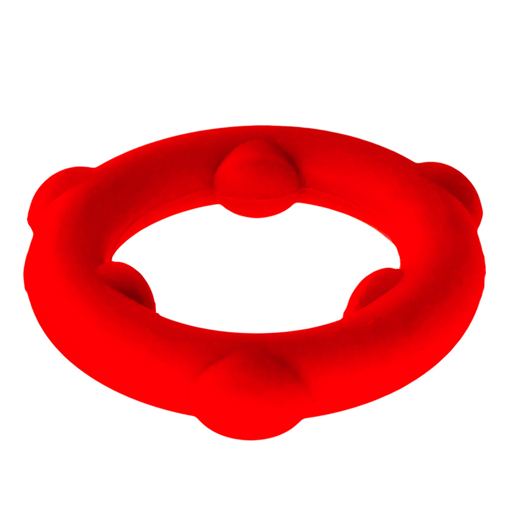 Spinner Red Silicone