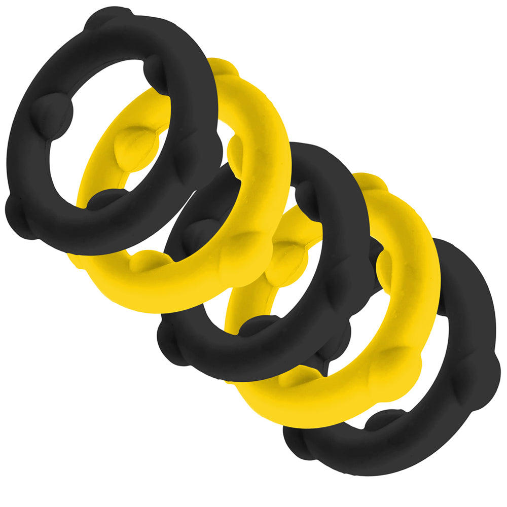 Gearheads Spinner 5pk Yellow/Black