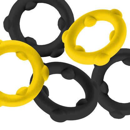 Gearheads Spinner 5pk Yellow/Black