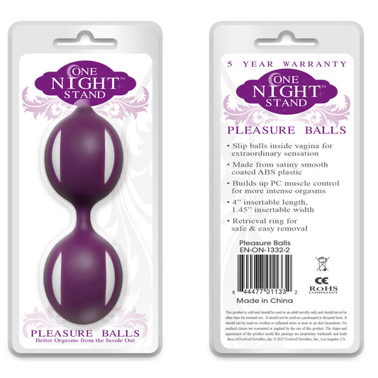 Kegel Balls for Women – Pleasure Balls, Ben Wa Balls, One Night Stand Edition