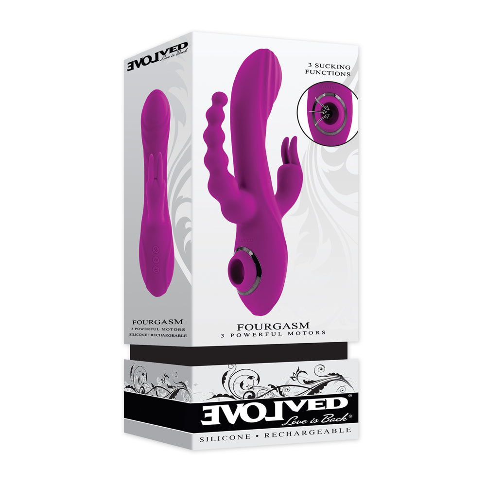 Fourgasm – 4-Function Vibrator for Couples and Solo Pleasure
