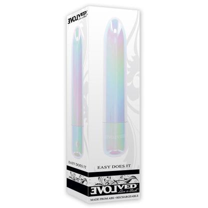 Easy Does It Bullet – Pearly Iridescent Mini Vibrator with Powerful Vibrations
