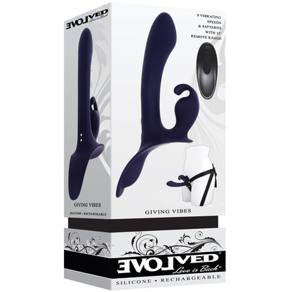 Giving Vibes – Rechargeable Multi-Function Vibrator for Versatile Pleasure