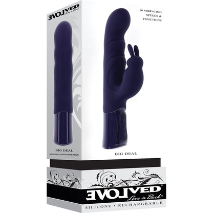 Big Deal Rabbit – Dual Motor Rechargeable Rabbit Vibrator for Powerful Stimulation