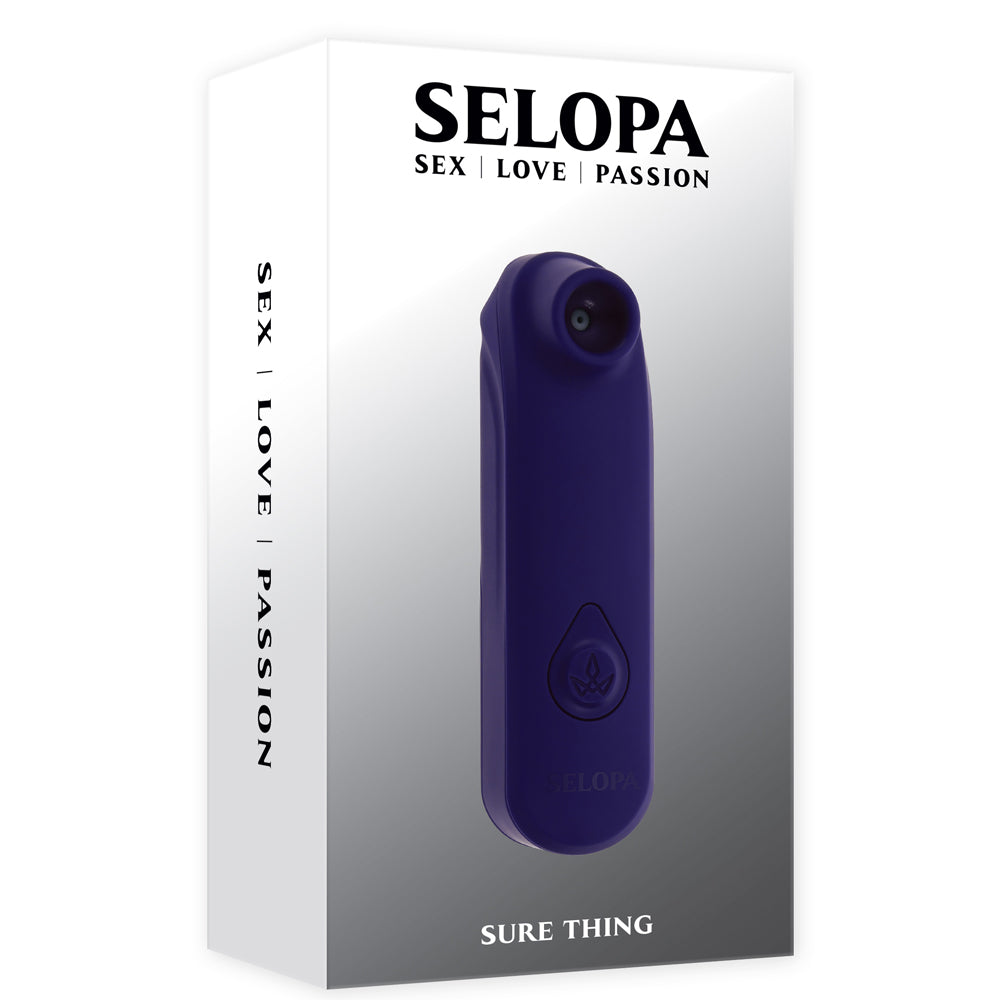Sure Thing Vibrator – Compact Rechargeable Personal Pleasure Device