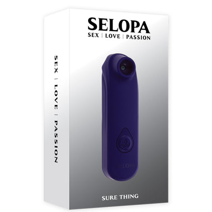 Sure Thing Vibrator – Compact Rechargeable Personal Pleasure Device
