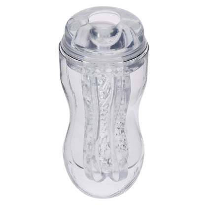 Stroke of Luck Stroker – Textured Male Masturbator Sleeve for Enhanced Sensation