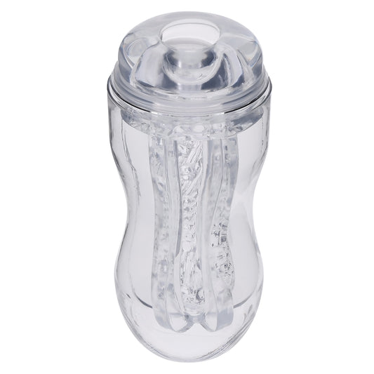 Stroke of Luck Stroker – Textured Male Masturbator Sleeve for Enhanced Sensation