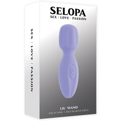Lil’ Wand Rechargeable Mini Wand Vibrator – Compact Power for On-the-Go Pleasure