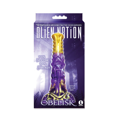 Alien Nation Obelisk - Sci-Fi Home Decor Statue, Collectible Gift