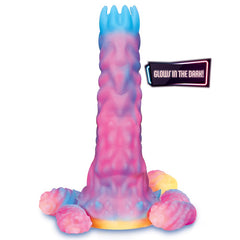 Alien Nation Glo-Vopositor – Glow-in-the-Dark Extra Large Dildo for Intense Stimulation
