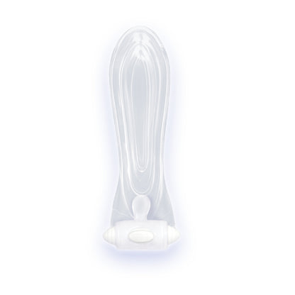 9's Vibrating Sextenders Contoured – Contoured Penis Extender with Vibrating Function for Men