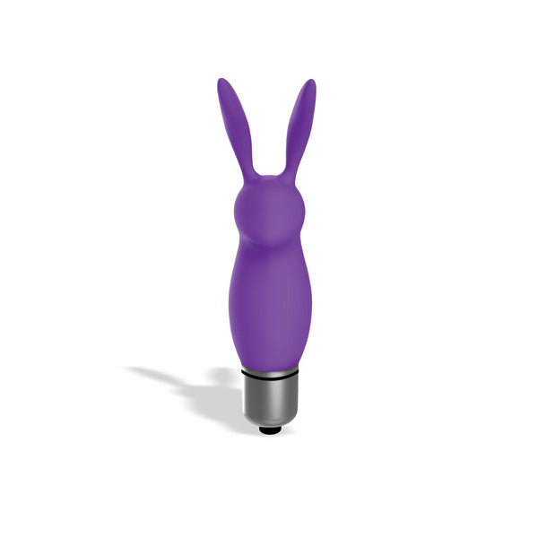 The 9's Silibuns Silicone Bunny Bullet Purple