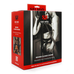 Sei Mio Behind Closed Doors Hanging Sex Swing – Ultimate Comfort and Thrilling Support for Intimate Play