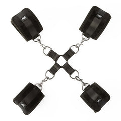 Sei Mio Hog Tied and Satisfied Set – Adjustable BDSM Restraint Set for Sensual Bondage Play