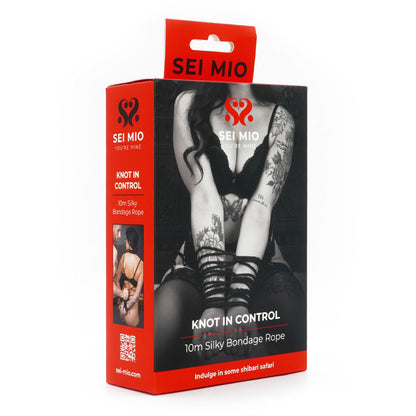 Sei Mio Knot In Control Bondage Rope – Soft, Durable Rope for Creative Restraint Play