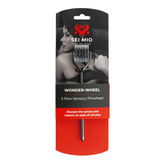 Sei Mio Wonder Wheel Sensory Pinwheel – Baby Sensory Toy for Calming Stimulation and Tactile Exploration