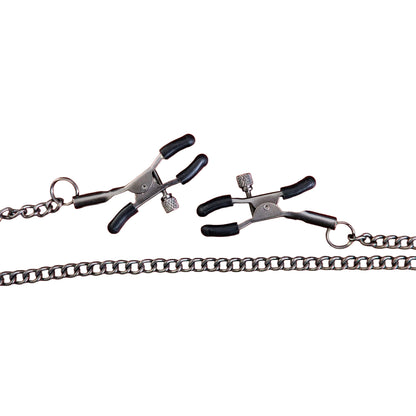 Sei Mio Nip And Tug Adjustable Nipple Clamp Chain