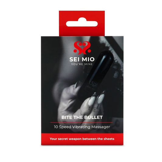Sei Mio Bite The Bullet Multi Speed Vibrating Massager