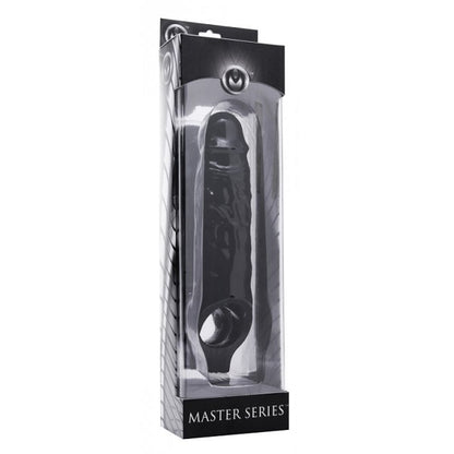 Masters Series Mamba Cock Sheath – Black – Male Sex Toy Accessory