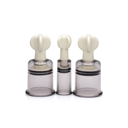 Size Matters Clitoral and Nipple Suction Set – Silicone Vacuum Toys for Women