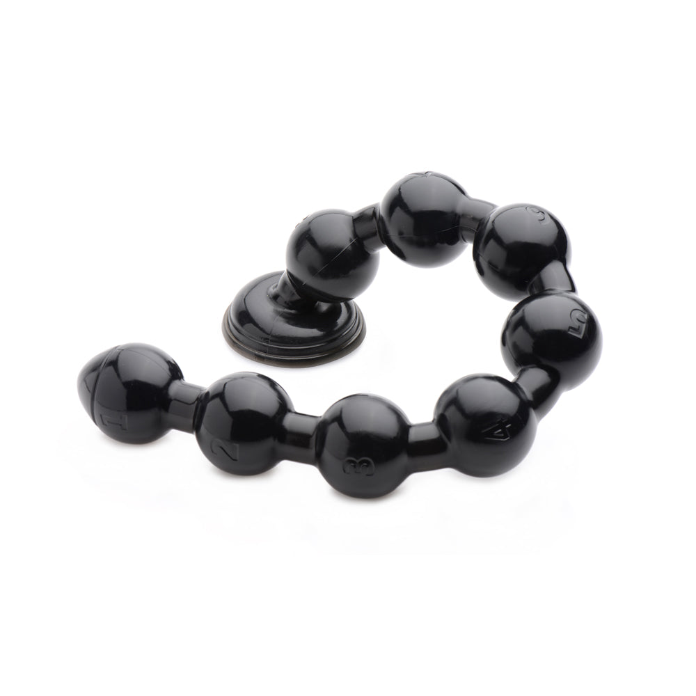 19-Inch Beaded Thick Anal Beads – Large Beaded Anal Toy, Flexible Anal Snake