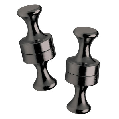 Master Series Power Pins Magnetic Nipple Clamp Set – Adjustable BDSM Nipple Clamps for Sensory Play