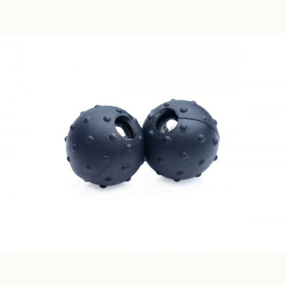Master Series Dragon's Orbs Nubbed Silicone Magnetic Balls - Silicone Kegel Balls for Pelvic Floor Exercise