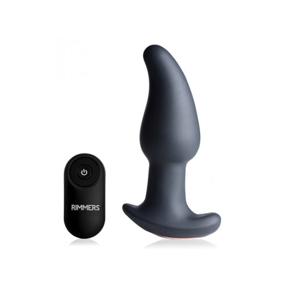Rimmers Gyro-M 10X Curved Rimming Plug with Remote Control - Remote-Controlled Anal Plug