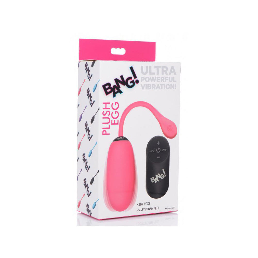 Bang! 28X Plush Egg & Remote Control Pink
