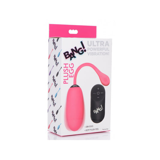 Bang! 28X Plush Egg & Remote Control Pink