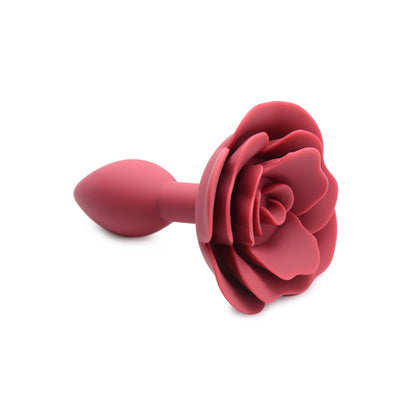 Master Series Booty Bloom Silicone Rose Anal Plug – Rose-Shaped Silicone Butt Plug for Anal Play